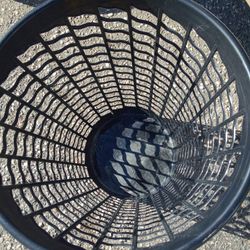 Black Plastic Basket