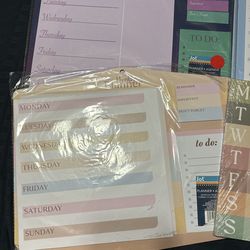 Calendar And Weekly Planners