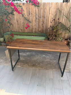 ubiker 55” Computer Desk - Deep Brown, Great Condition