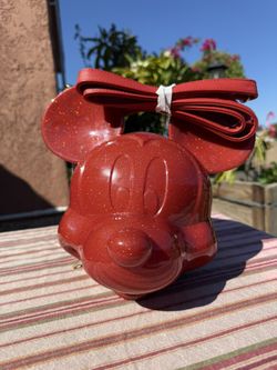 the Disney Parks x Loungefly Mickey Mouse Molded Face Crossbody Bag