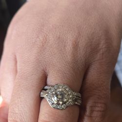 White Gold $1200 For All 3 Rings  OBO