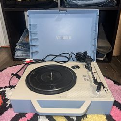 Victrola Re-spin Sustainable Bluetooth Suitcase Record Player
