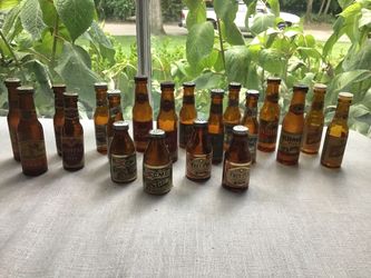 Beer bottle salt and pepper shakers