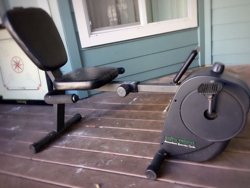 kathy ireland recumbent exercise cycle