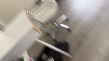 Desk and chair