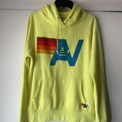 Aviator Nation Logo Pullover Hoodie-L