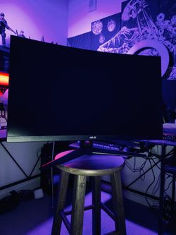 ASUS TUF 32 Inch Curved Gaming Monitor - QHD (2560 x 1440), 165Hz (Supports 144Hz), 1ms, Extreme Low Motion Blur, Speaker, FreeSync Premium, VESA Moun