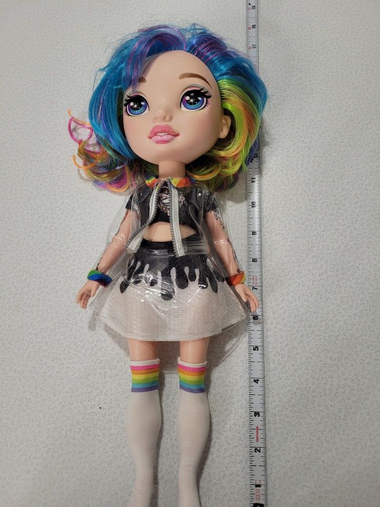Rainbow High Rainbow Dream Surprise Doll 14” Unicorn Tattoo exc. Condition 