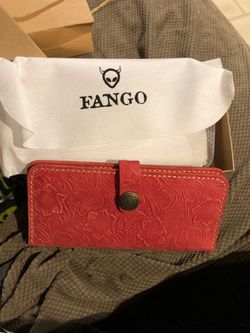 Fango pink wallet new