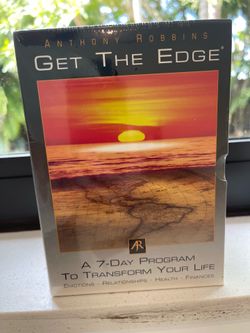Tony  Robbins “Get the Edge” complete set unopened