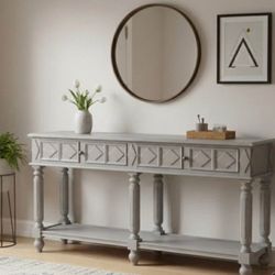 Designer Look, Free Delivery • High-End Entryway / Sofa Console 