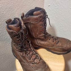 Danner Men 8" Pronghorn Leather Side-Zip Boots- 12