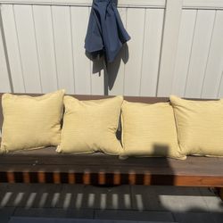 Plush Cushions from Crate & Barrel for Sale