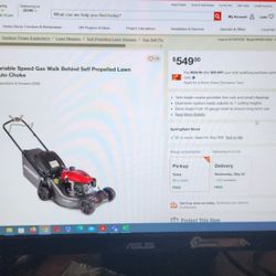HONDA Self Propplled Lawn Mower 21 Inch Wide