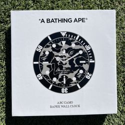 Bapex Bape Clock Green Camo 
