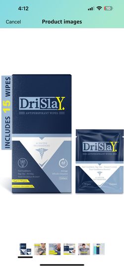 Antiperspirant Wipes