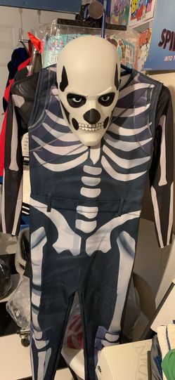 Kids Fortnite Skull Trooper Costume