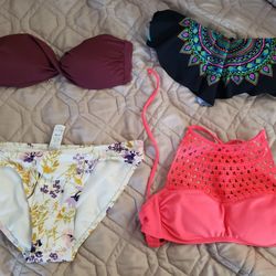 Swimsuits Bikini Pieces Size Small And X Small