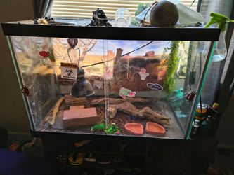 Large reptile enclosure, good for snakes lizards, reptiles