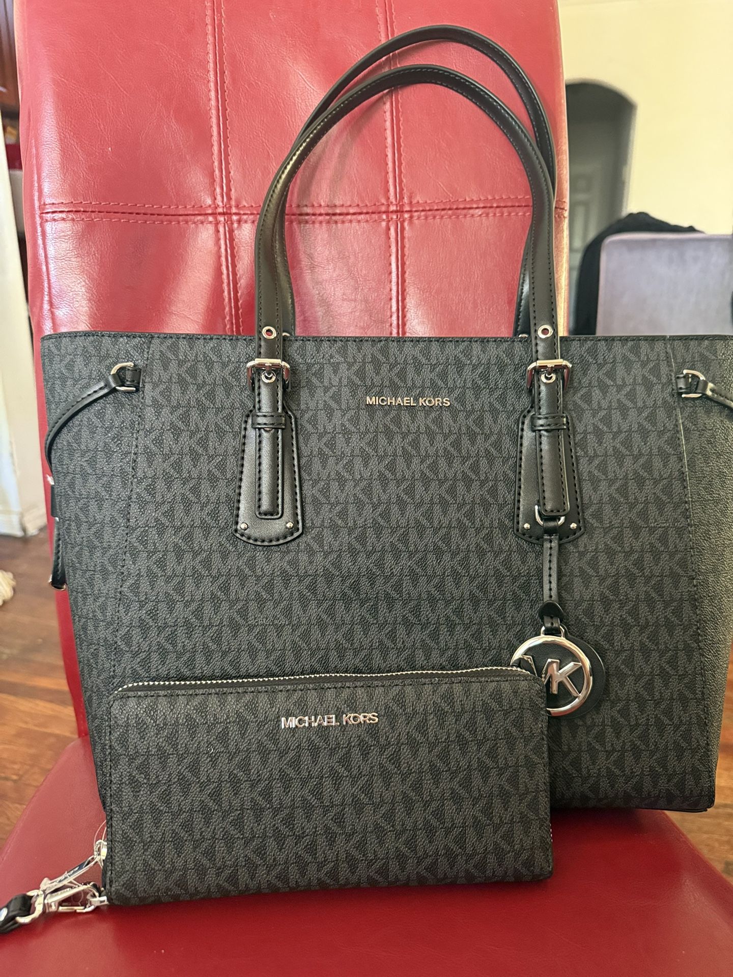 Michael Kors Purse And Matching Wallet Brand New
