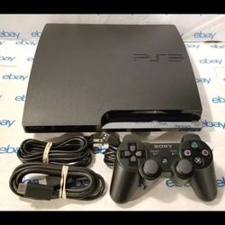 1Tb Slim Ps3 Pre Loaded With Games