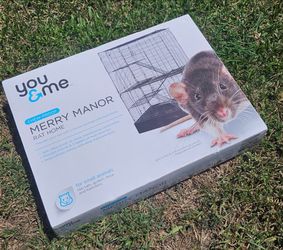 You & Me Rat Manor habitat small pet cage