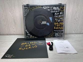 Limited Edition Ballantine's x RZA Crosley C6 Record Player (A1G012954)