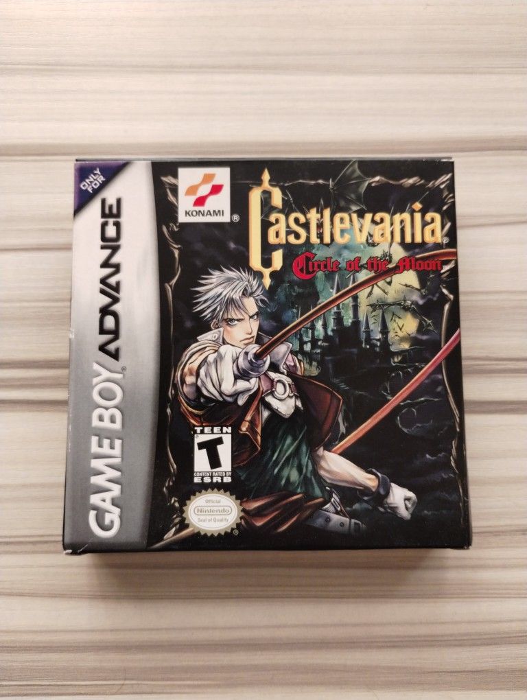 Castlevania : Circle of the Moon for GameBoy Advance ( GBA ) Complete
