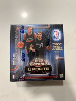 2025-2026 Topps Chrome NBA Update Mega Box