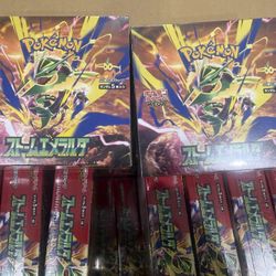 Pokemon M6 Storm Emeralda Japanese Booster Box Sealed Rayquaza MEGA