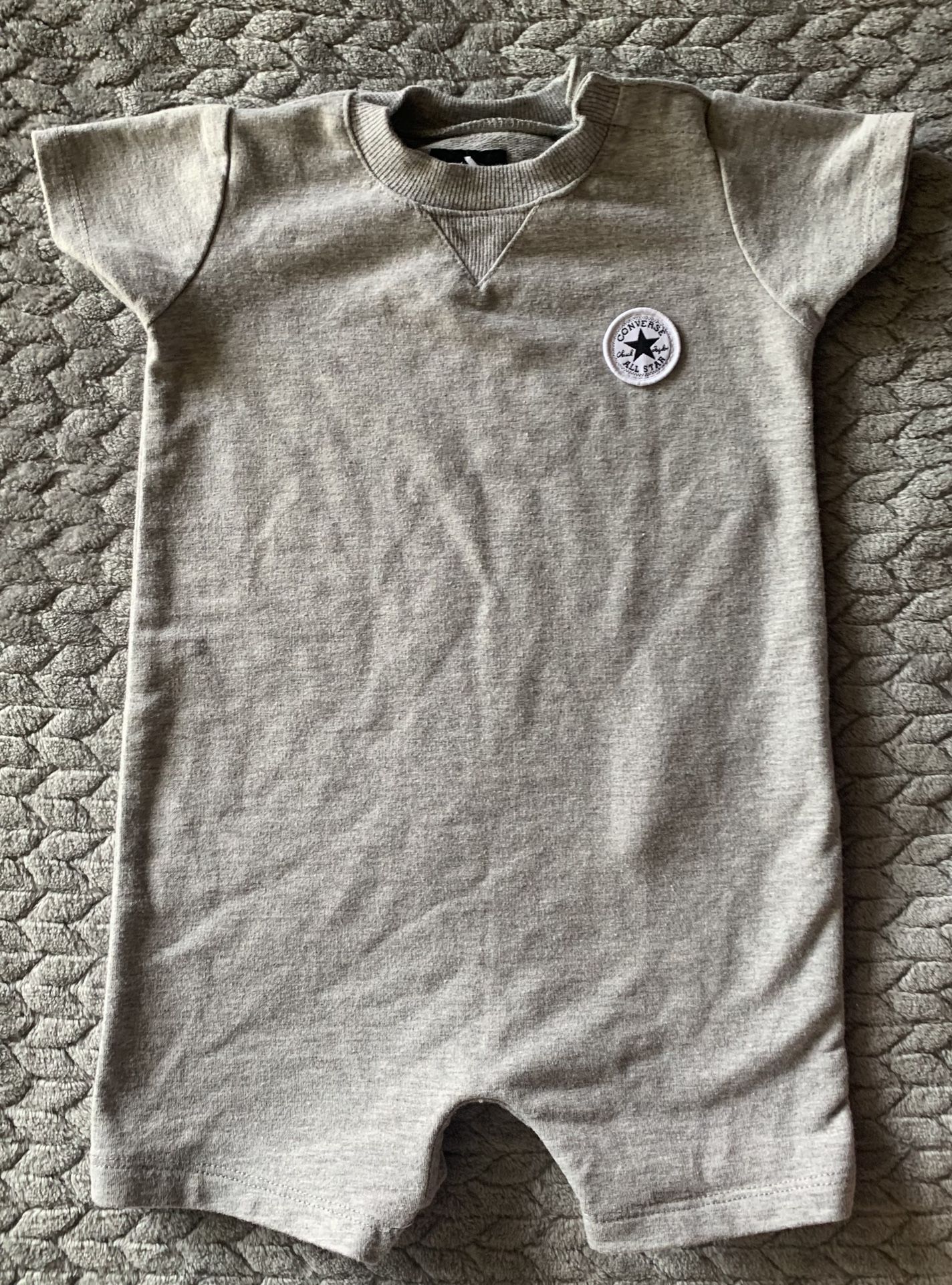 Converse Gray Romper in 6M