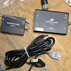components of a DJI 2.4GHz Datalink system