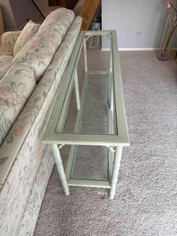 Glass Top Table