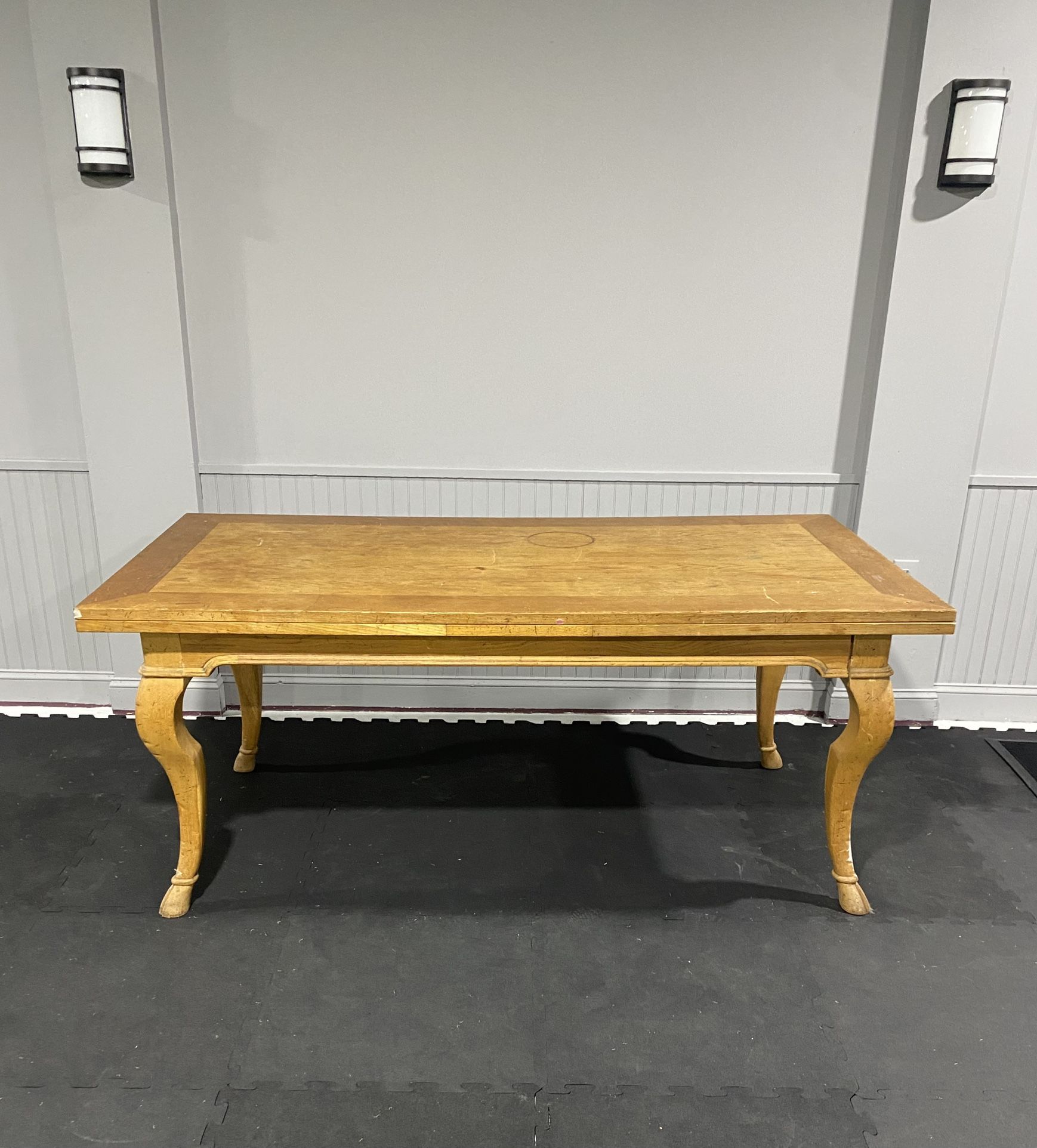 FREE Wood Dining Table With Fold Out Extension 