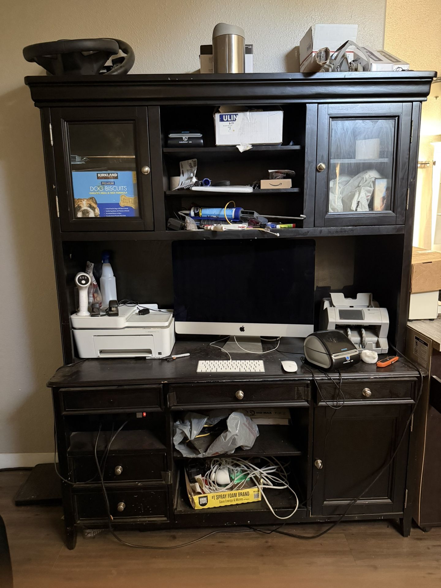 COMPUTER SHELF  FREE COME PICK IT UP
