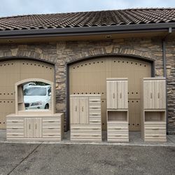 5 piece dresser and vanity set