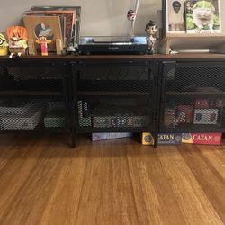 Media Console and shelf