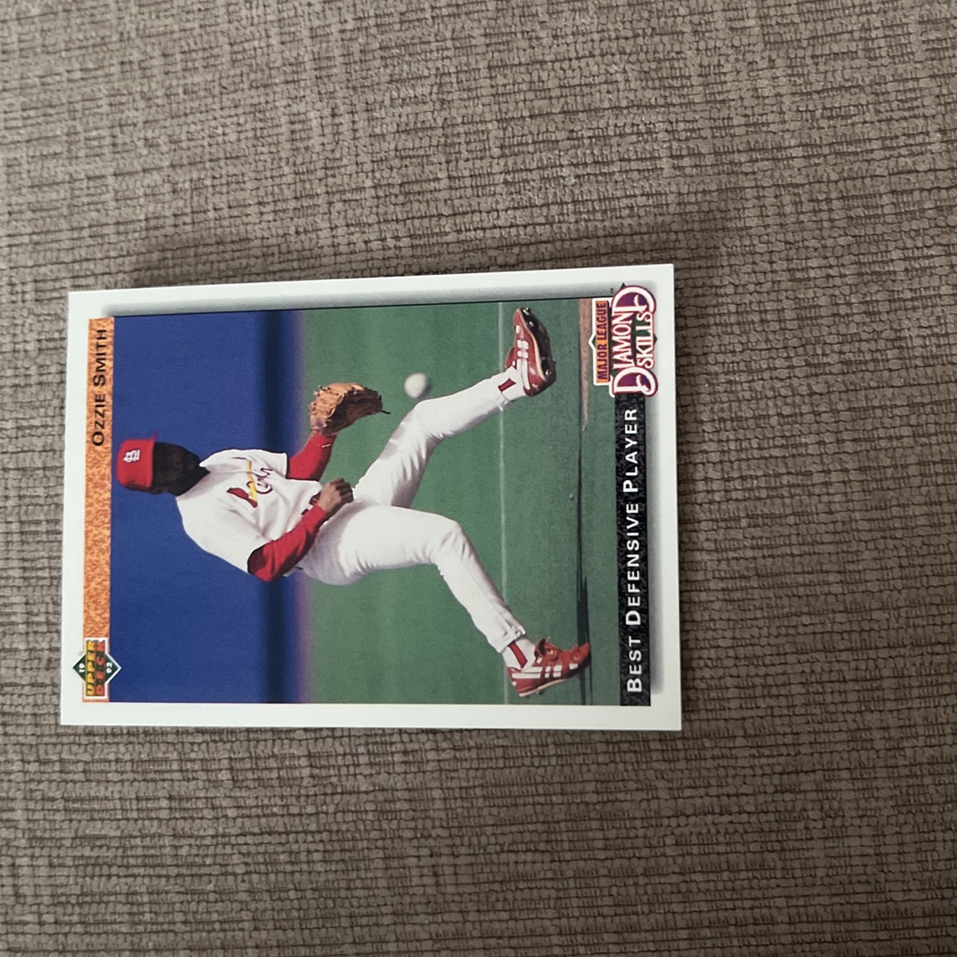 Ozzie Smith 1992 Upper deck #716