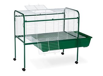 You save $50, Prevue Pet Products Small Animal Cage with Stand 520 Green and White