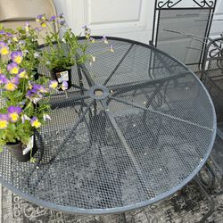 Wrought Iron table And Chairs