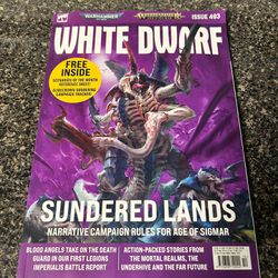 Games Workshop WD1160 White Dwarf Magazine Issue 493
