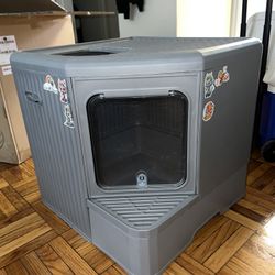 Exquisicat Dual Entry Hooded Litter Box