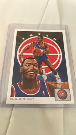 Isiah Thomas Upper Deck Art Card