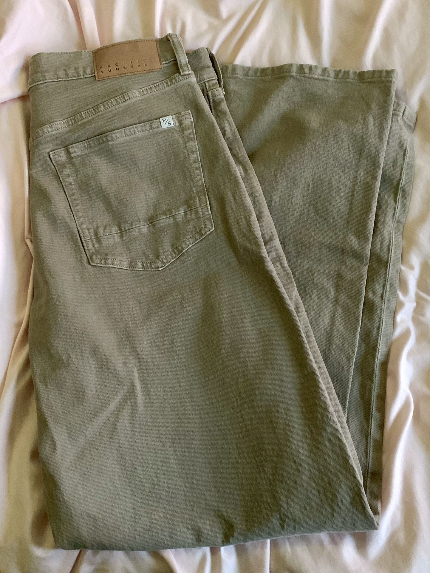 32” Khaki Pacsun Baggy Jeans