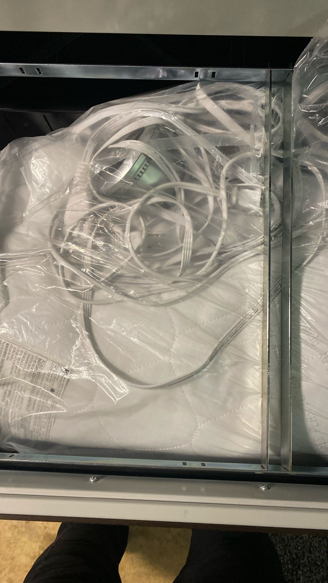 King heated Mattress Cover