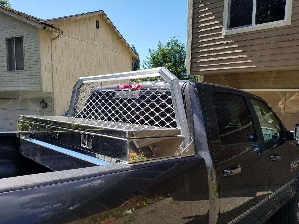 Pro Tech headache rack, cab rack, aluminum