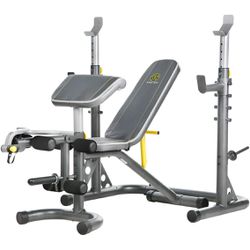 Gold’s Gym Weightlifting Rack & Bench