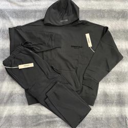 Essential Hoodie Set (Black Limo)
