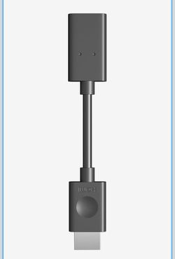 HDMI Extender, 4.7 inches, male to female adapter compatible with Fire TV Sticks and more