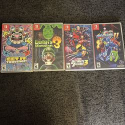 Nintendo Switch Bundle Of 4 Games 